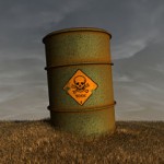 toxic waste barrel